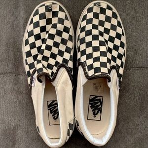 Checkered Vans